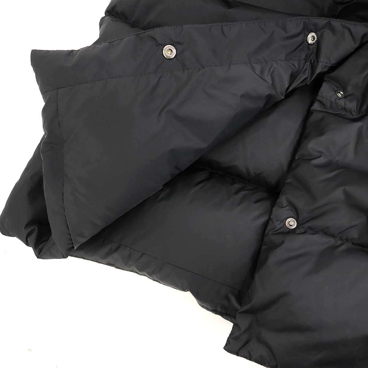 Moncler Burgaux Giubbotto Down Coat Black — view 6