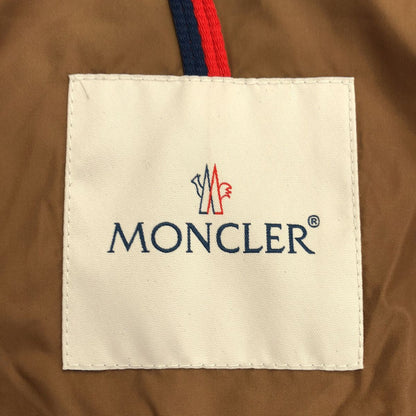 Moncler Cristian Giubbotto Military Jacket Brown — view 3