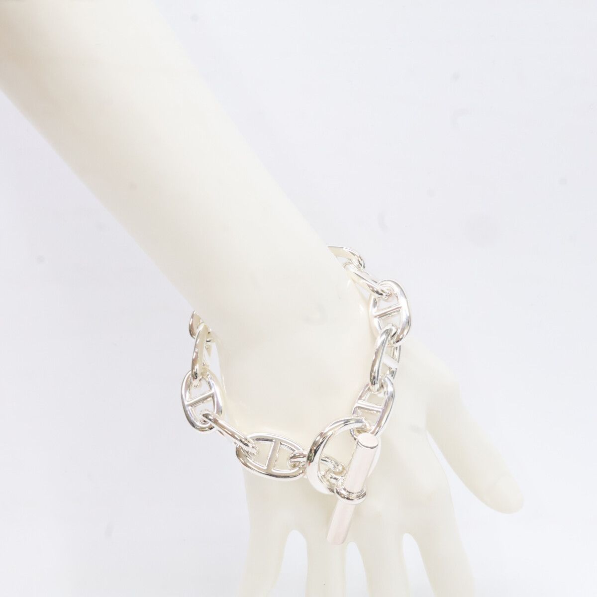 Hermes Chaine D'ancre TGM 12 Links Bracelet — view 7