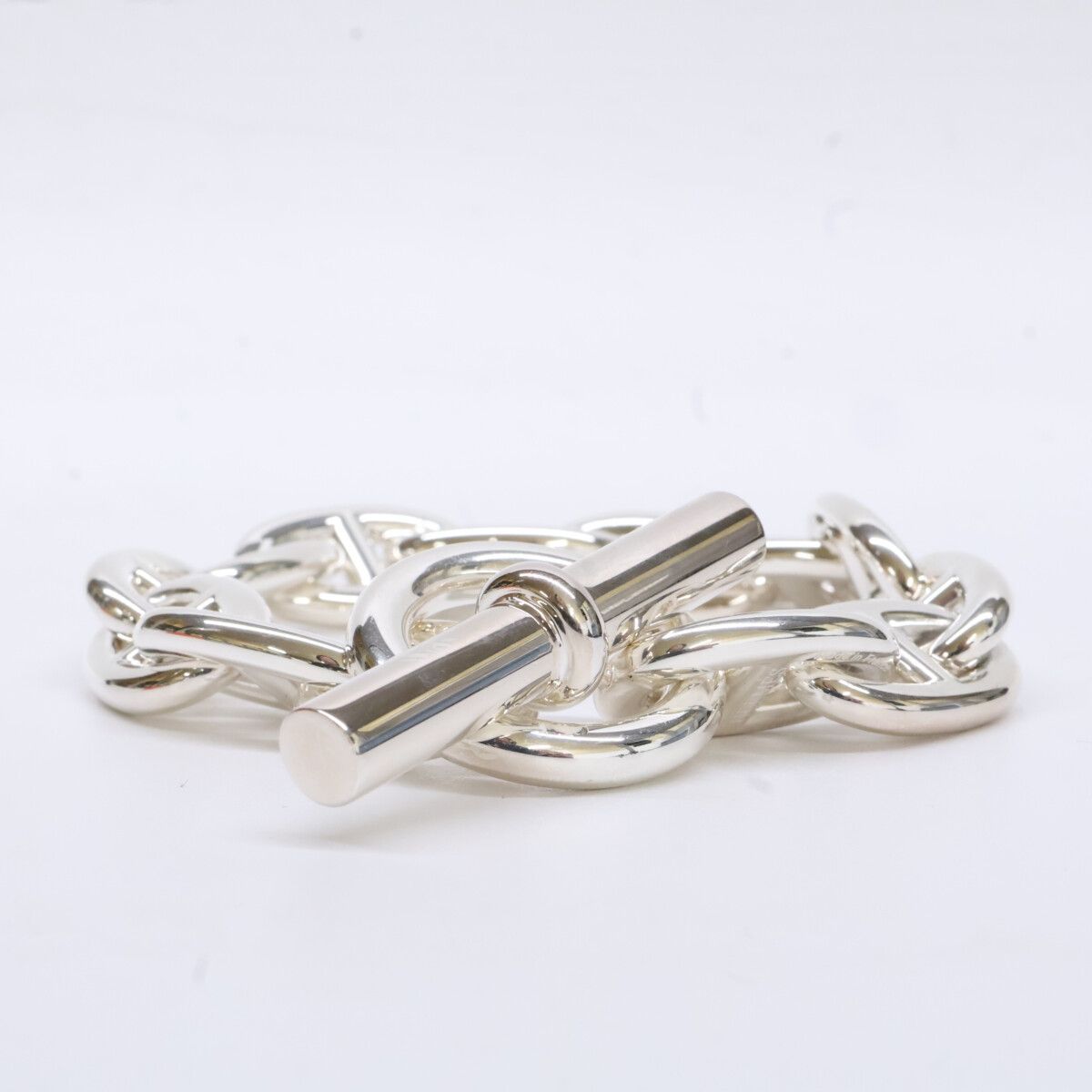 Hermes Chaine D'ancre TGM 12 Links Bracelet — view 2