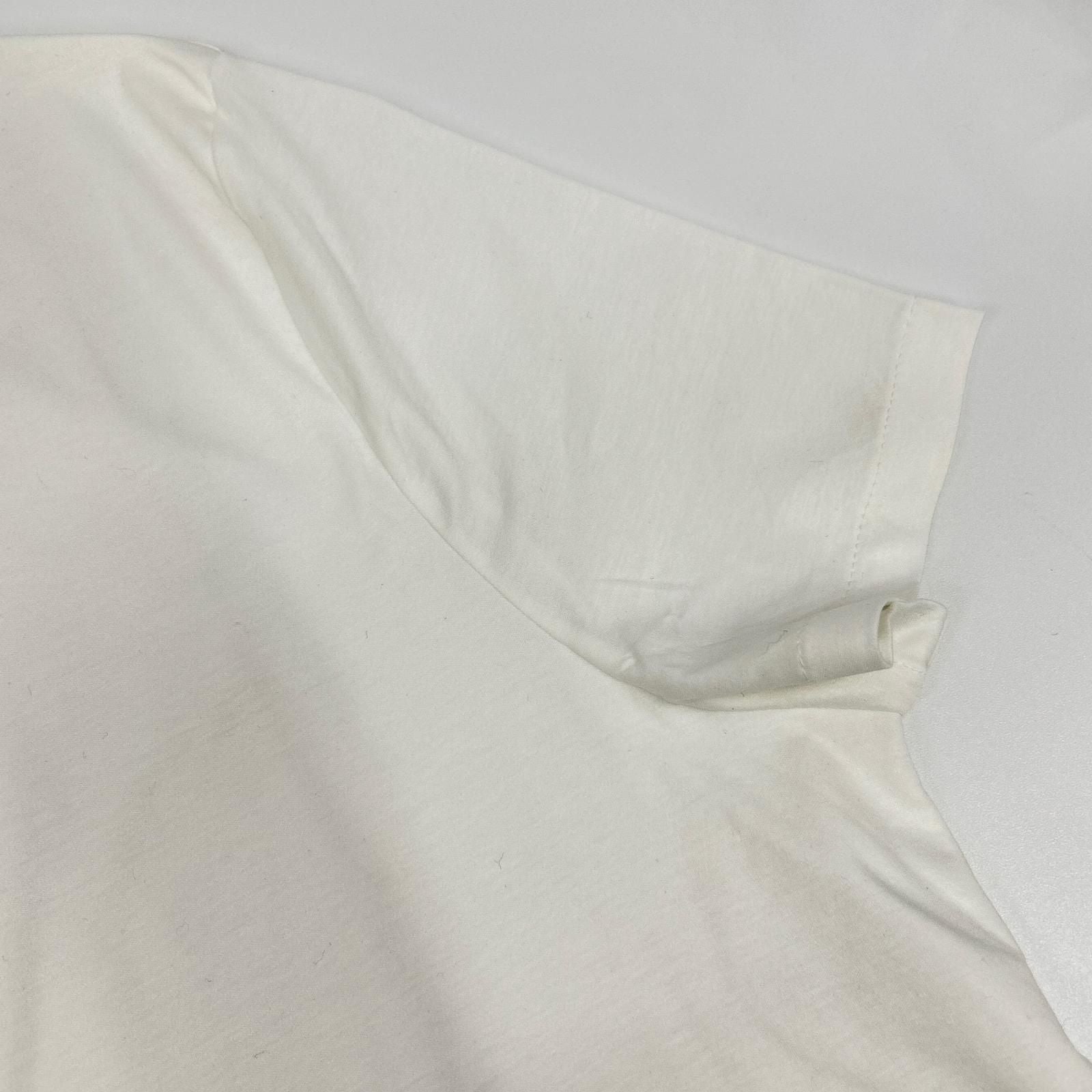 Chanel CC Logo Brooch White T-Shirt — view 7
