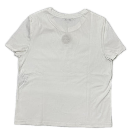 Chanel CC Logo Brooch White T-Shirt — view 2