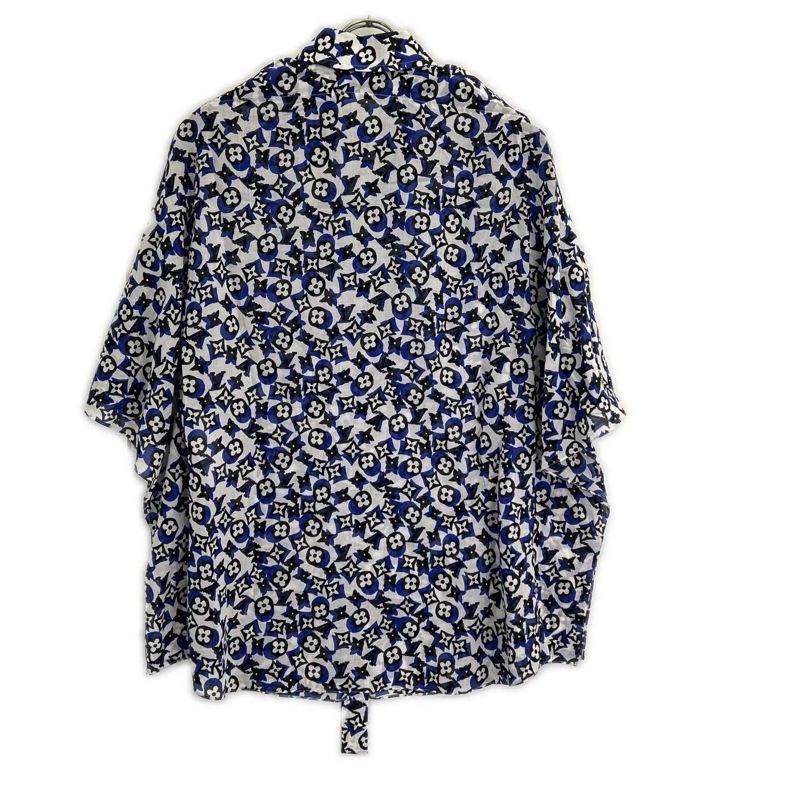 Louis Vuitton Jnq Monogram All Over Pattern Short Sleeve Blouse 36 — view 2
