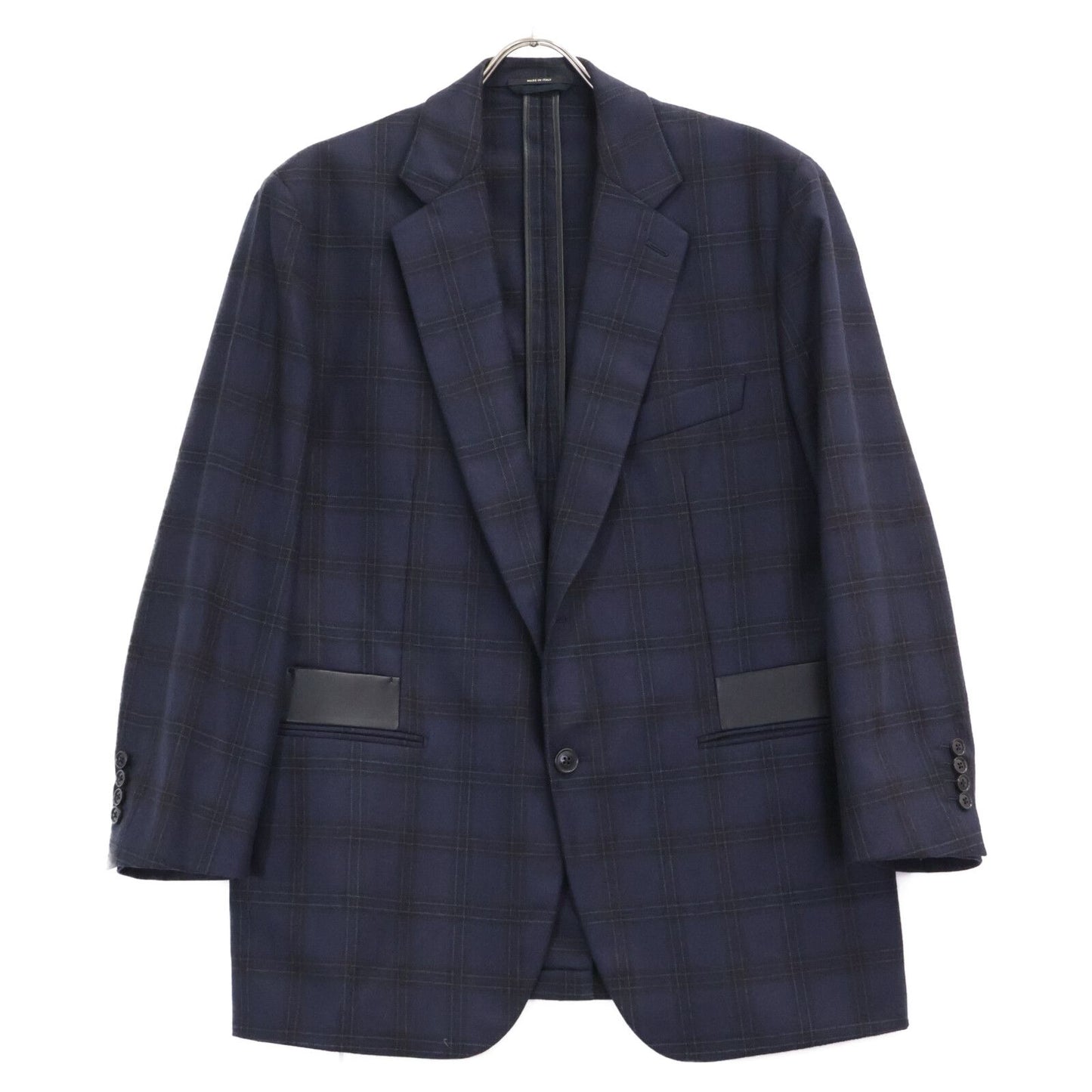 Hermes Wool Cashmere Tailored Jacket 56