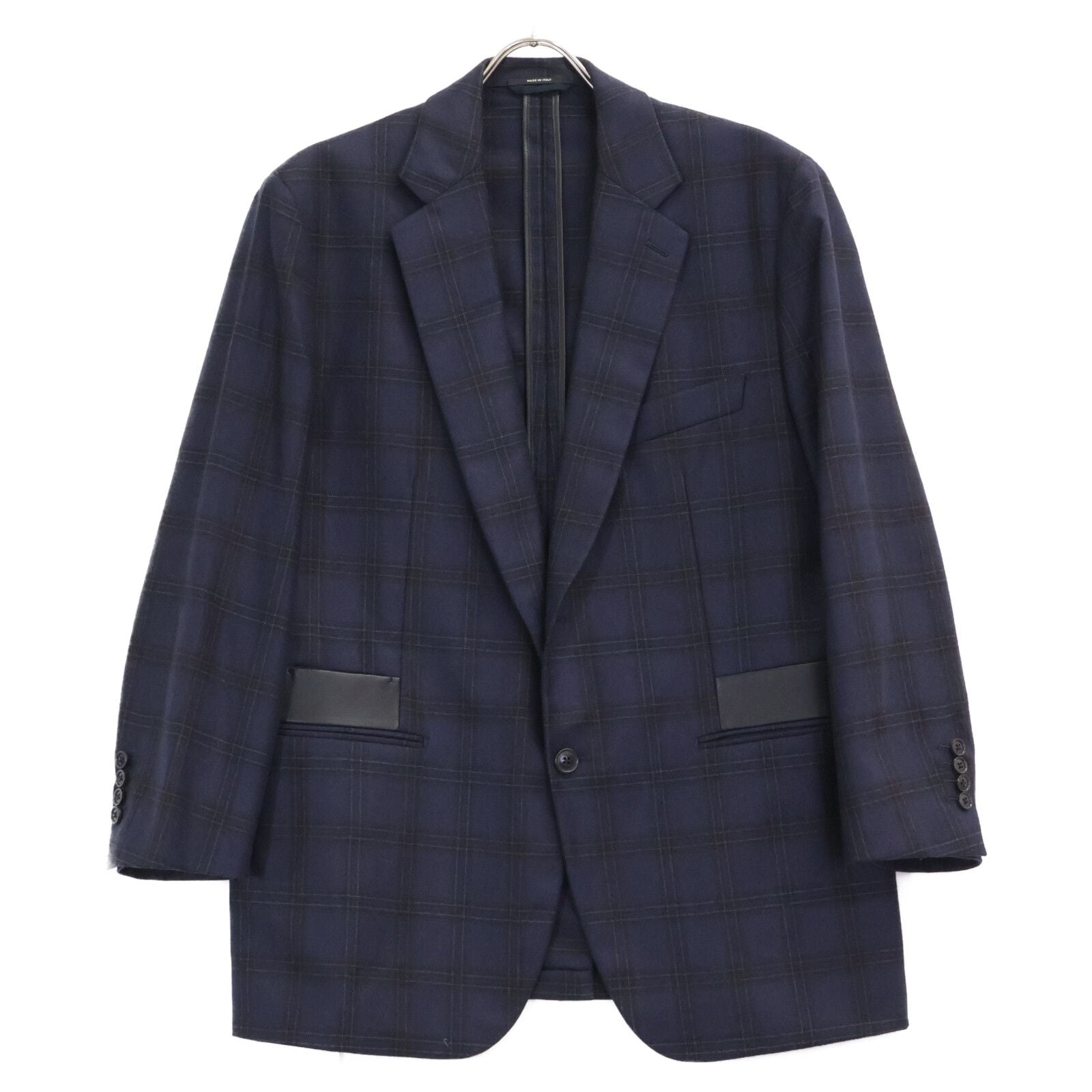 Hermes Wool Cashmere Tailored Jacket 56
