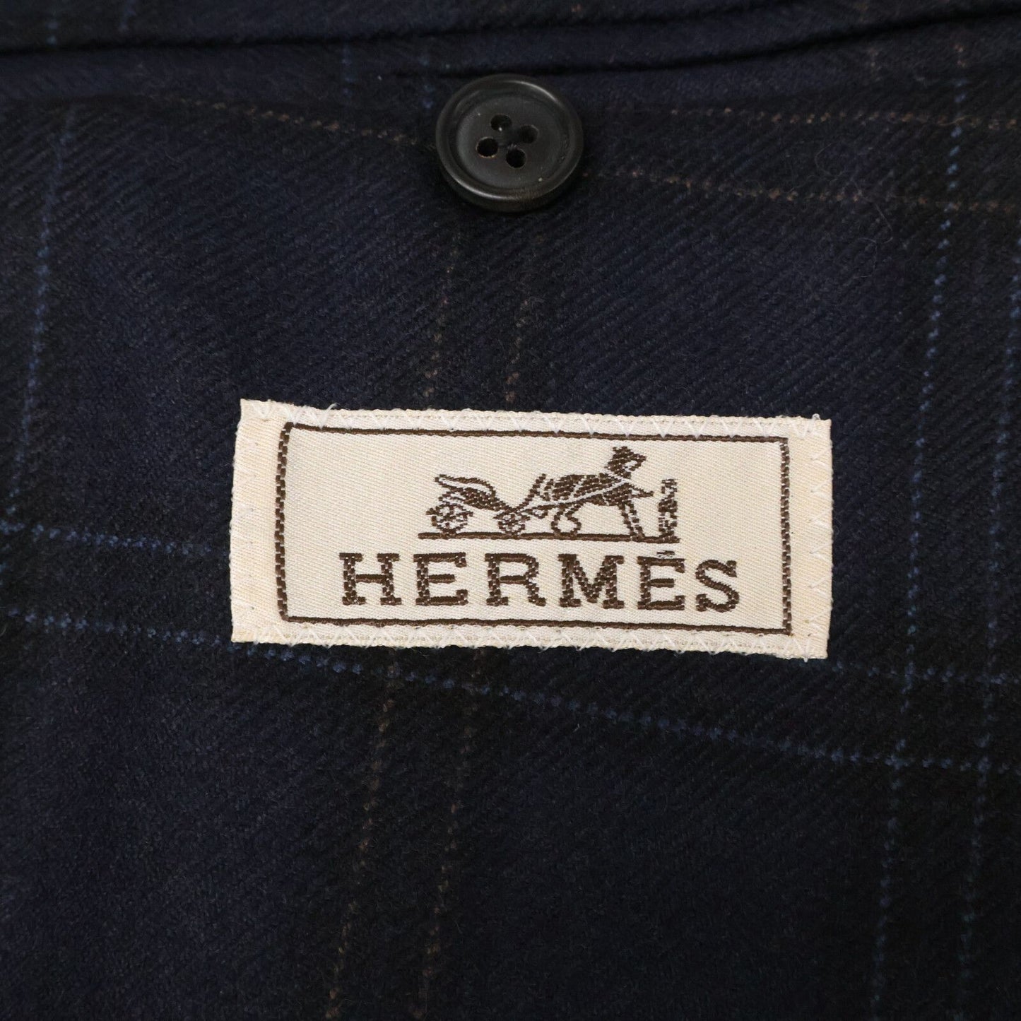 Hermes Wool Cashmere Tailored Jacket 56 — view 4