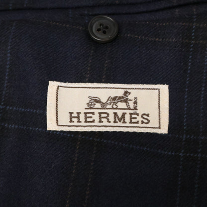 Hermes Wool Cashmere Tailored Jacket 56 — view 4