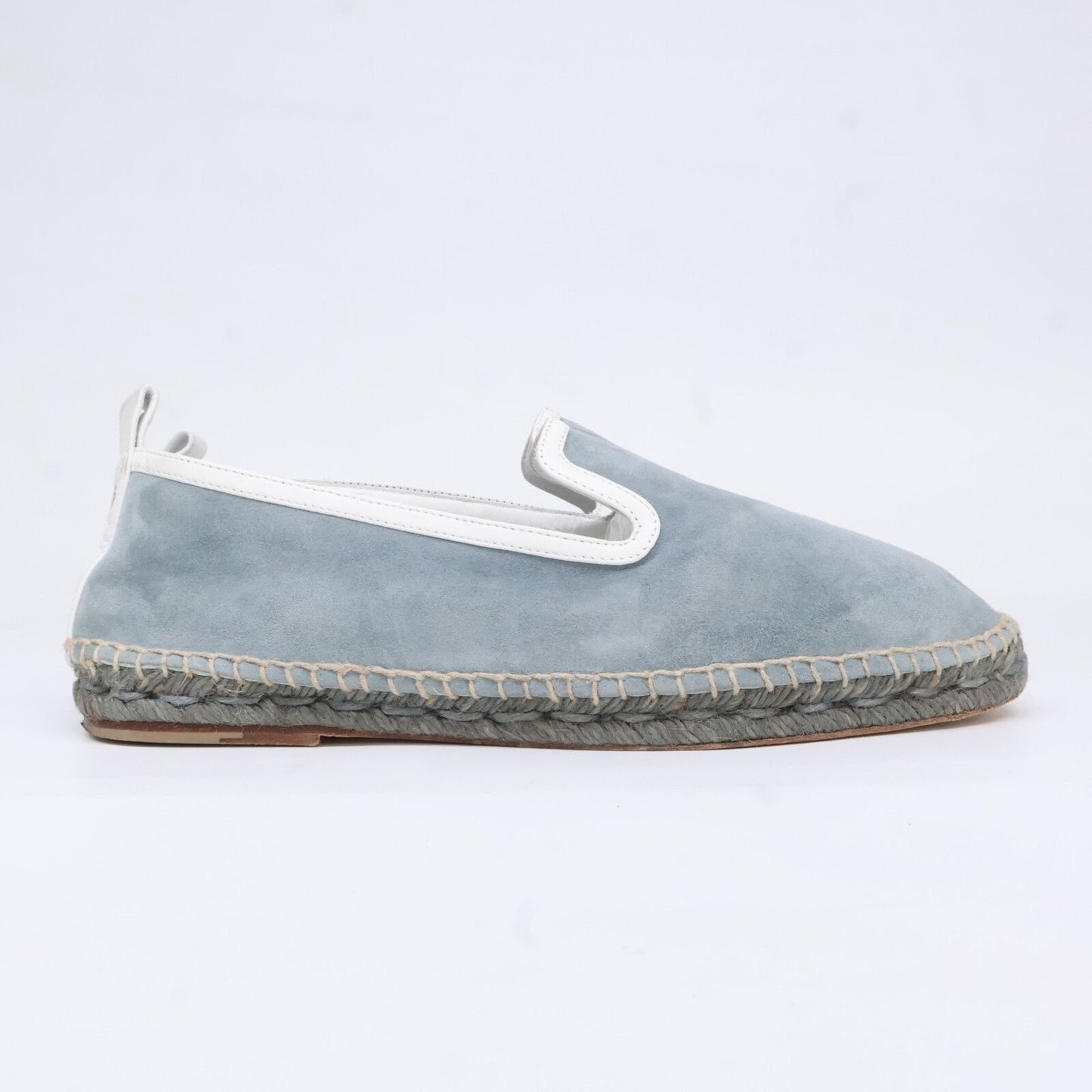 Hermes Suede Espadrille Slip Ons — view 4