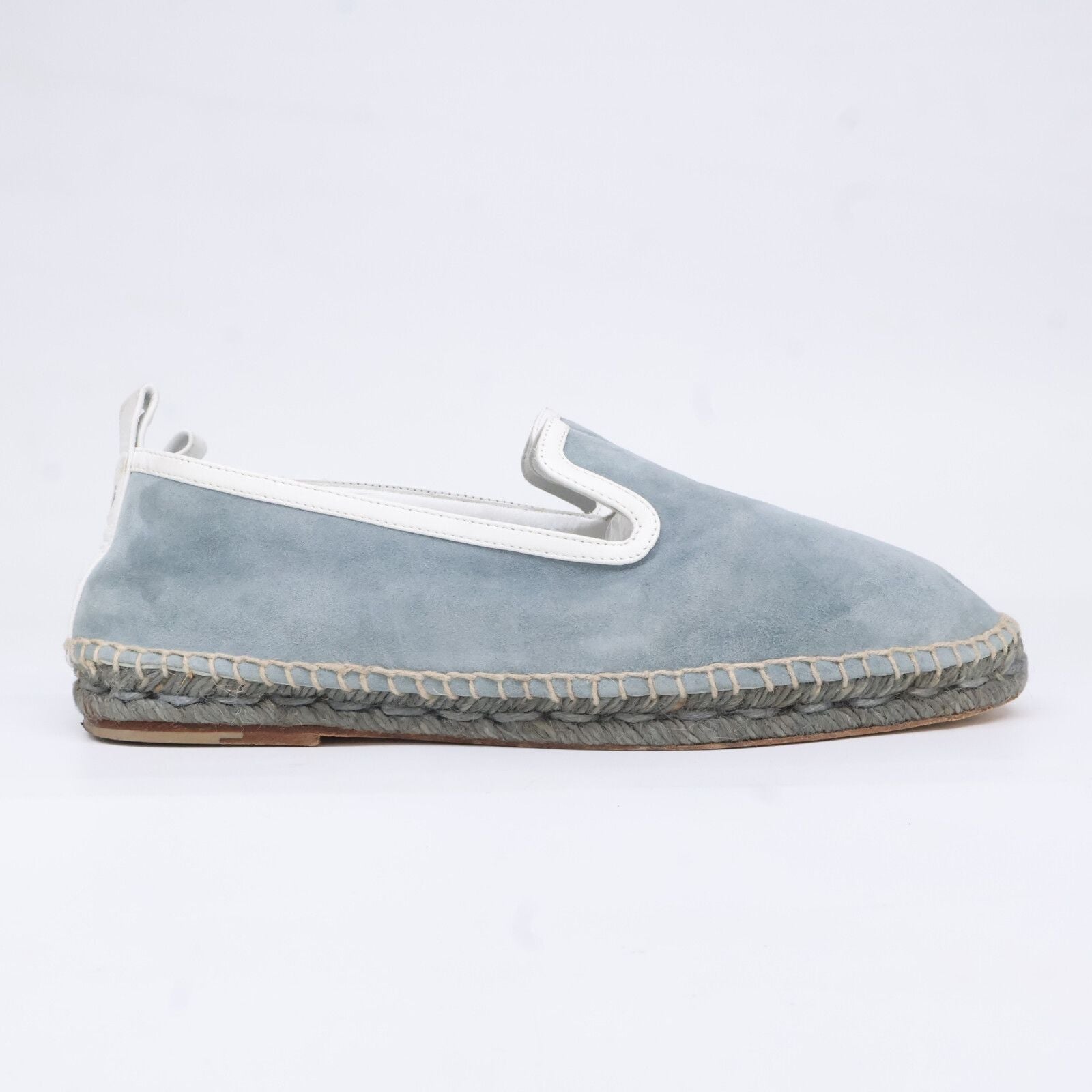 Hermes Suede Espadrille Slip Ons — view 4