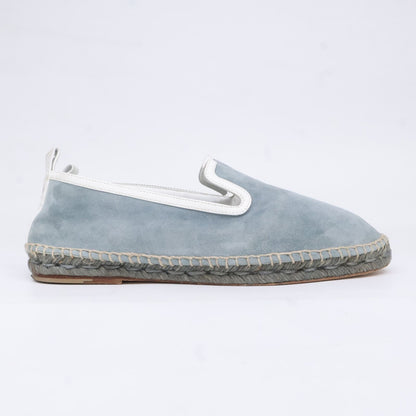 Hermes Suede Espadrille Slip Ons — view 4