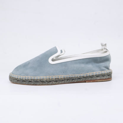 Hermes Suede Espadrille Slip Ons — view 2