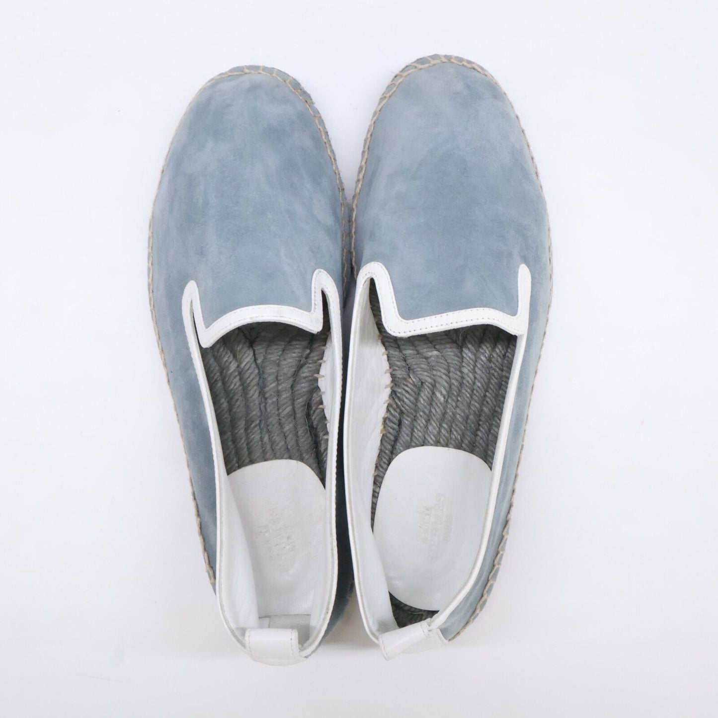 Hermes Suede Espadrille Slip Ons — view 5