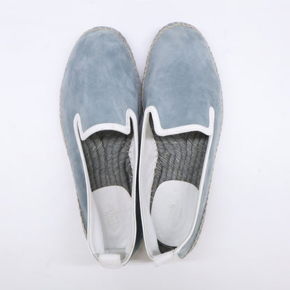 Hermes Suede Espadrille Slip Ons — view 5
