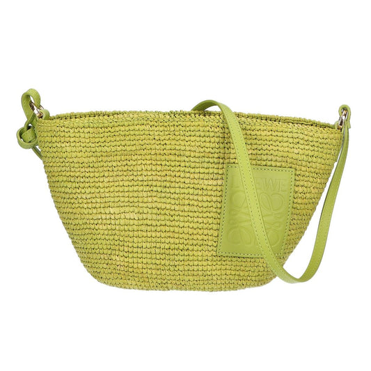 Loewe Raffia & Calf Slit Pochette