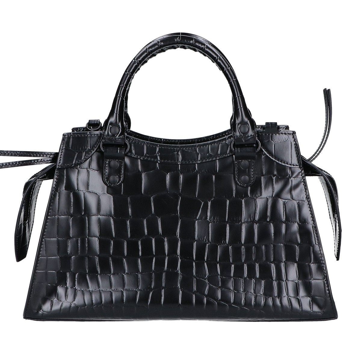 Balenciaga Embossed Leather Neo Classic City Small 2-Way Shoulder — view 3