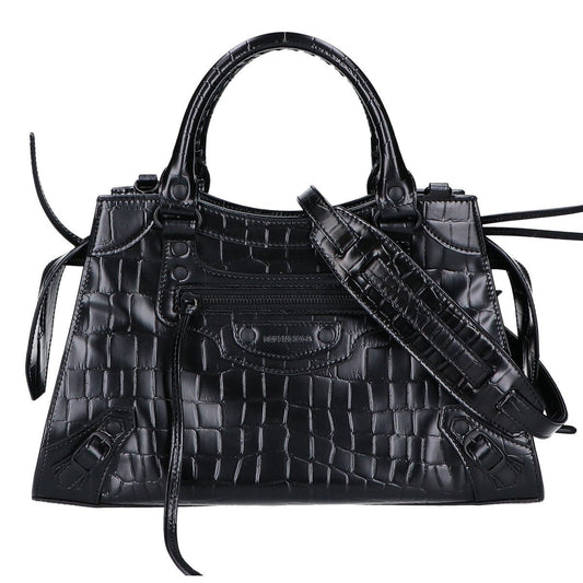 Balenciaga Embossed Leather Neo Classic City Small 2-Way Shoulder