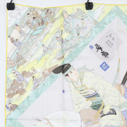 Hermes Yellow Etriers Remiles Artisans D Carre 90 Scarf — view 2