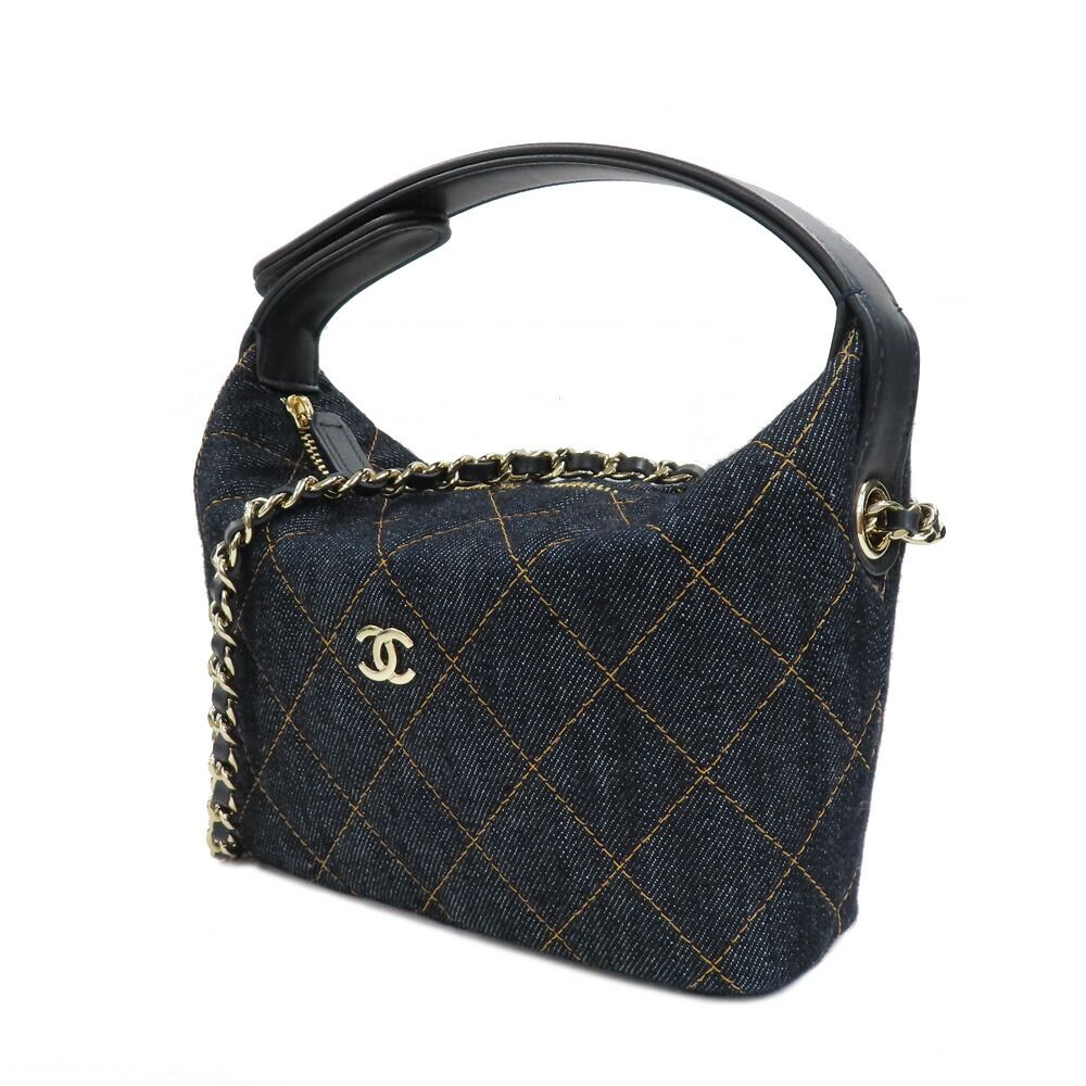 Chanel Classic Chain Clutch Pre Collection Denim — view 2