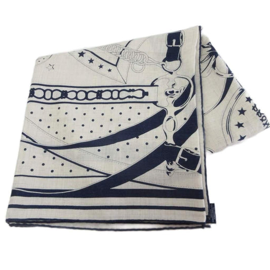 Hermes Carre Morning Walk la Promenade du Matin Large Shawl Cashmere Silk Blend