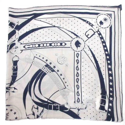 Hermes Carre Morning Walk la Promenade du Matin Large Shawl Cashmere Silk Blend — view 2