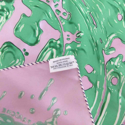 Hermes Carre 45 Gavroche Freshly Painted Peinture Fraiche Scarf Shawl All Over — view 7