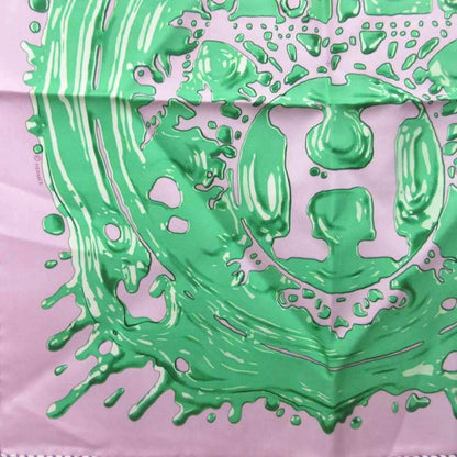 Hermes Carre 45 Gavroche Freshly Painted Peinture Fraiche Scarf Shawl All Over — view 4