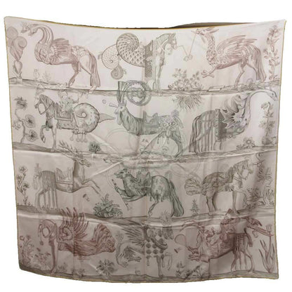 Hermes Carre 90 Double Face Della Cavalleria Favolosa Reversible Scarf Shawl — view 2
