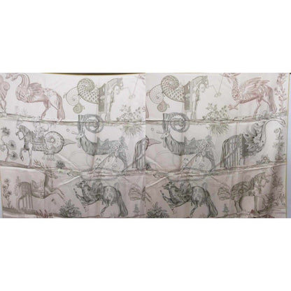 Hermes Carre 90 Double Face Della Cavalleria Favolosa Reversible Scarf Shawl — view 5
