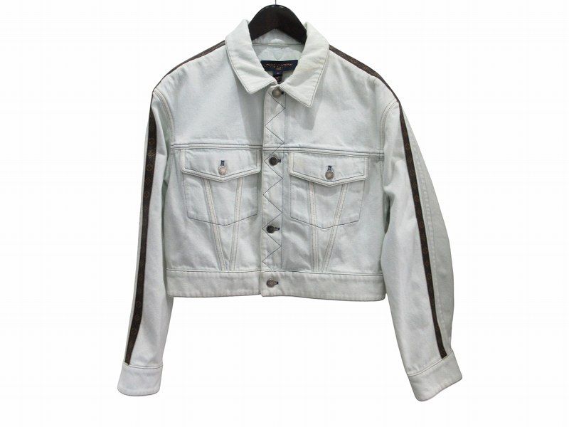 Louis Vuitton Denim Jacket Monogram 42