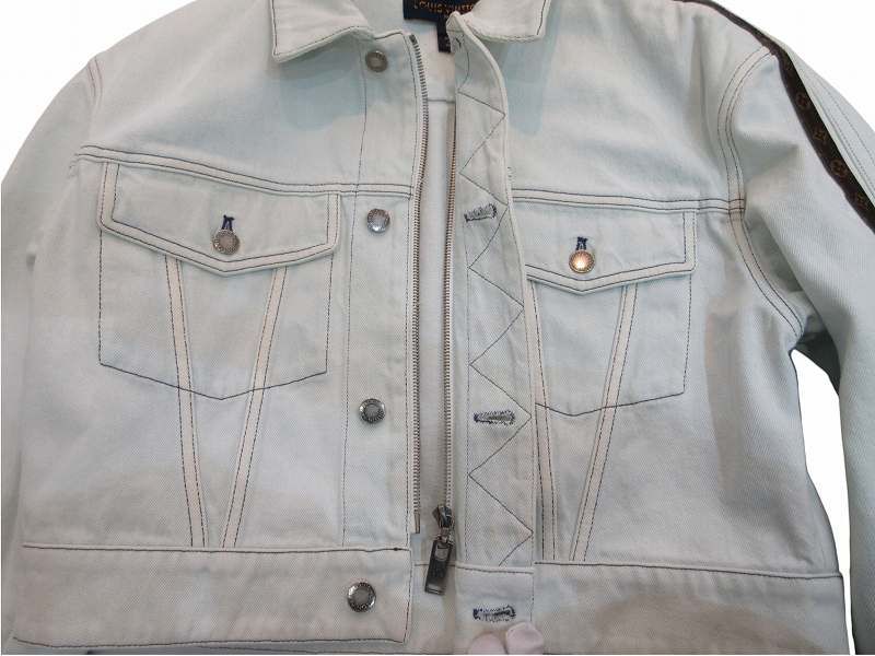 Louis Vuitton Denim Jacket Monogram 42 — view 7