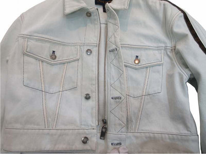Louis Vuitton Denim Jacket Monogram 42 — view 7