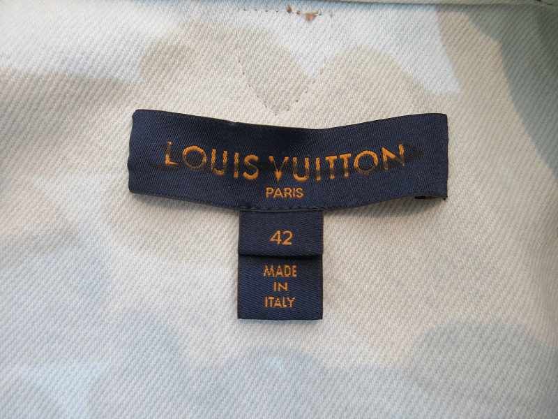 Louis Vuitton Denim Jacket Monogram 42 — view 6