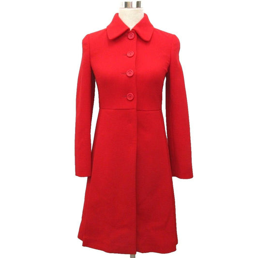Miu Miu Miu Che Star Coat Long Length Wool 36