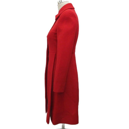 Miu Miu Miu Che Star Coat Long Length Wool 36 — view 3