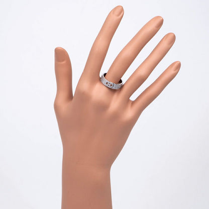 Hermes Ring D'ancre 18k White Gold Full Diamond — view 8