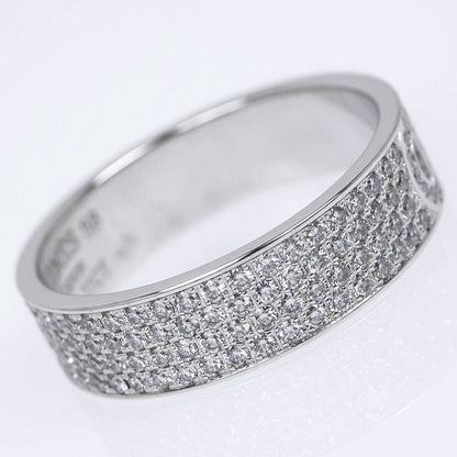 Hermes Ring D'ancre 18k White Gold Full Diamond — view 2
