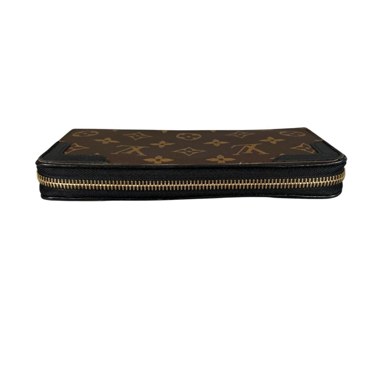 Louis Vuitton Monogram Zippy Wallet Noir — view 3