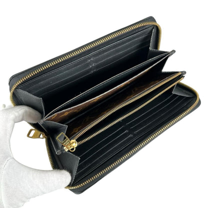 Louis Vuitton Monogram Zippy Wallet Noir — view 9