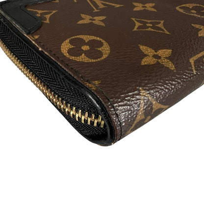 Louis Vuitton Monogram Zippy Wallet Noir — view 8