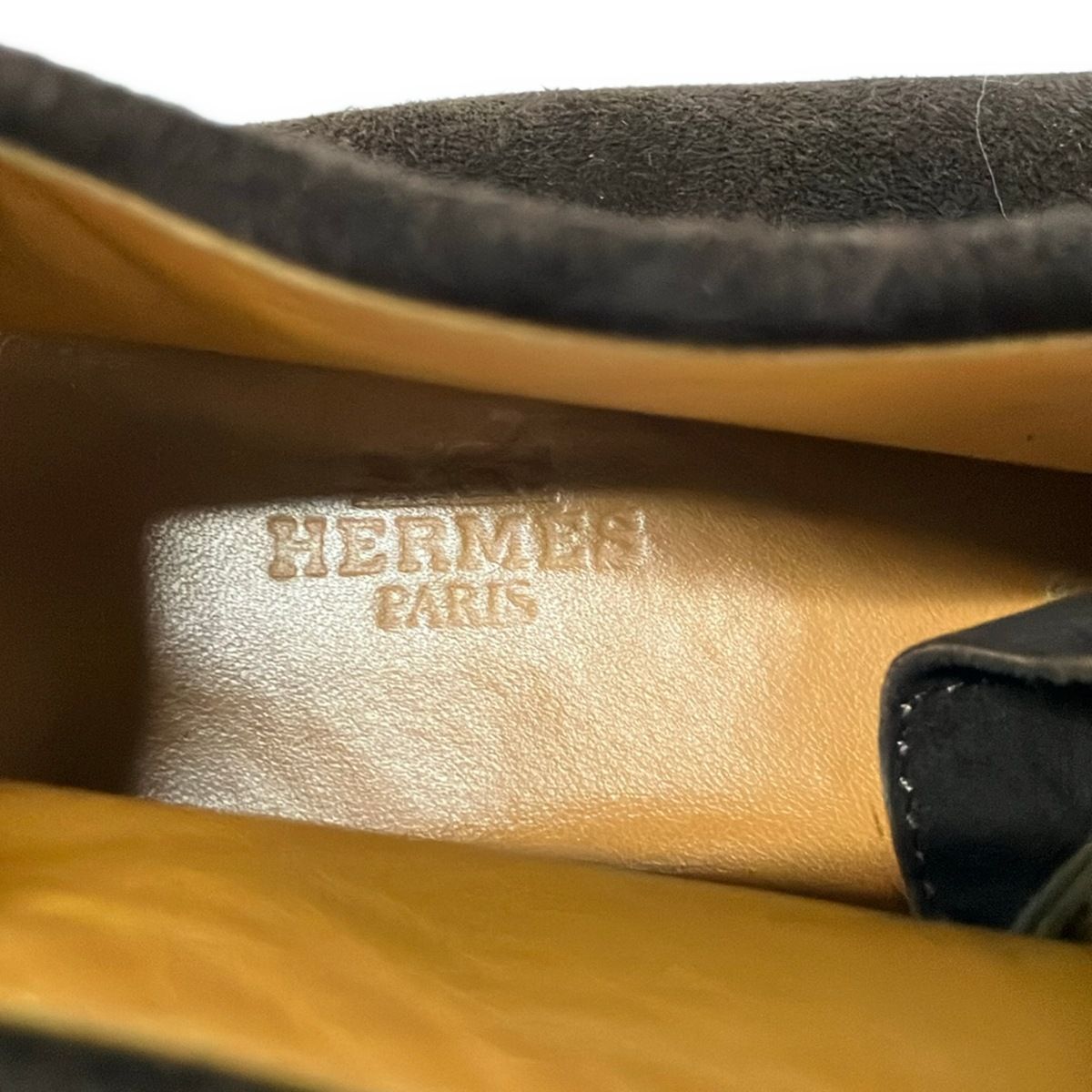 Hermes Shoes Dark Brown — view 5