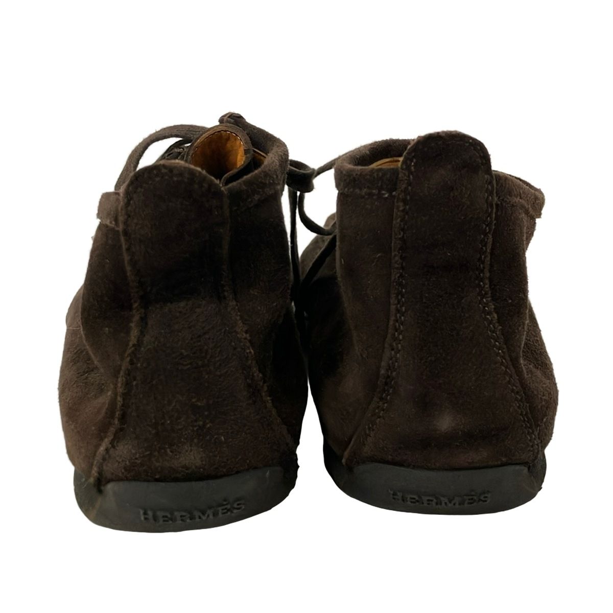 Hermes Shoes Dark Brown — view 3