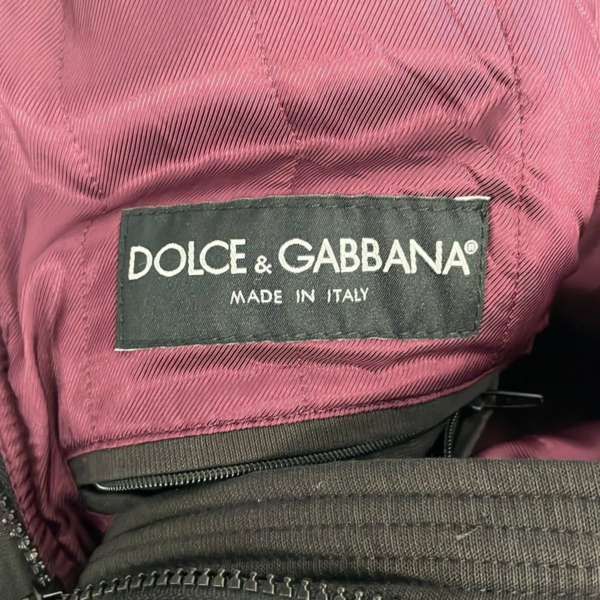 Dolce & Gabbana Coat 42 M Black Long Sleeve Winter — view 3
