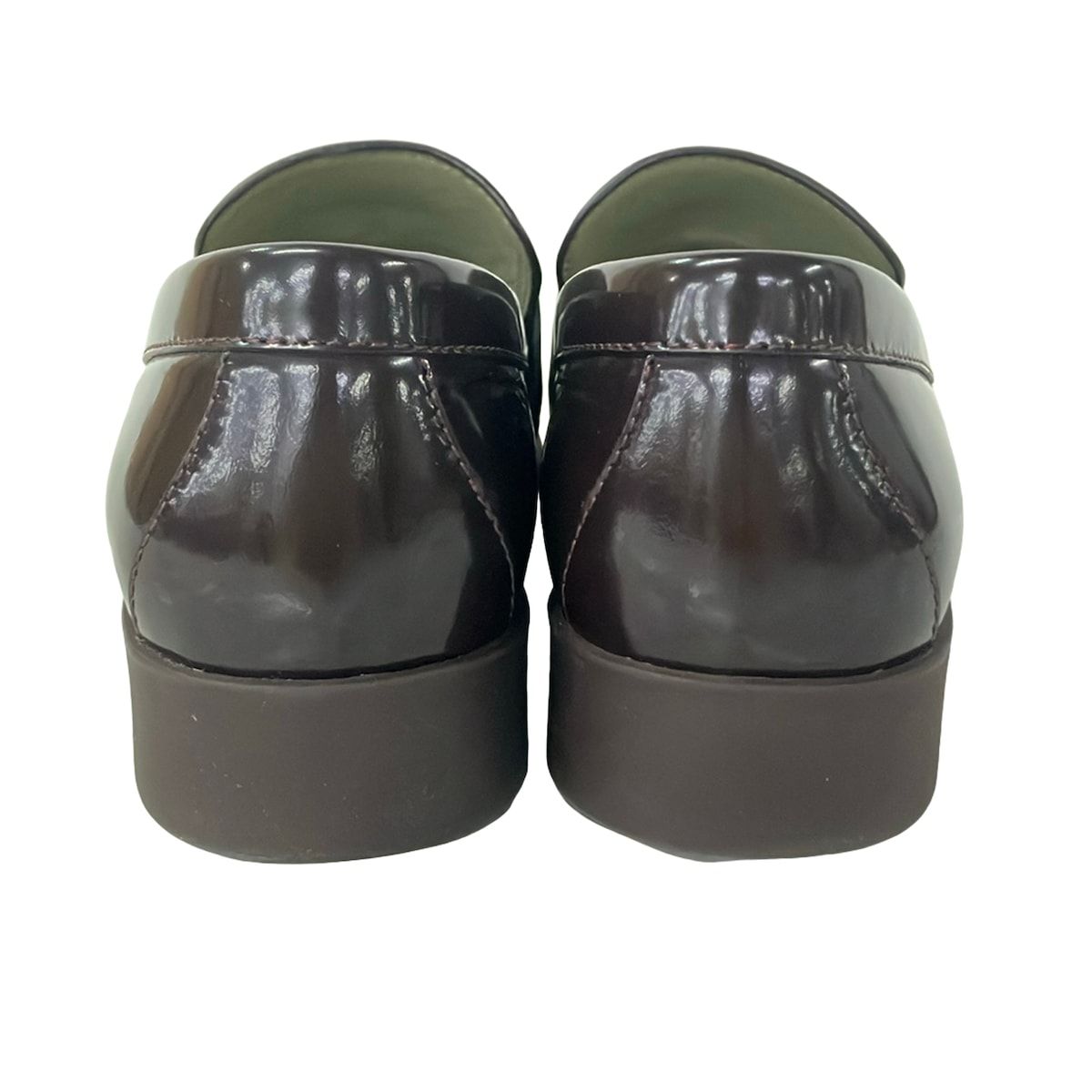 Bottega Veneta Loafers 35.5 Bordeaux Gold Monsieur Leather — view 3
