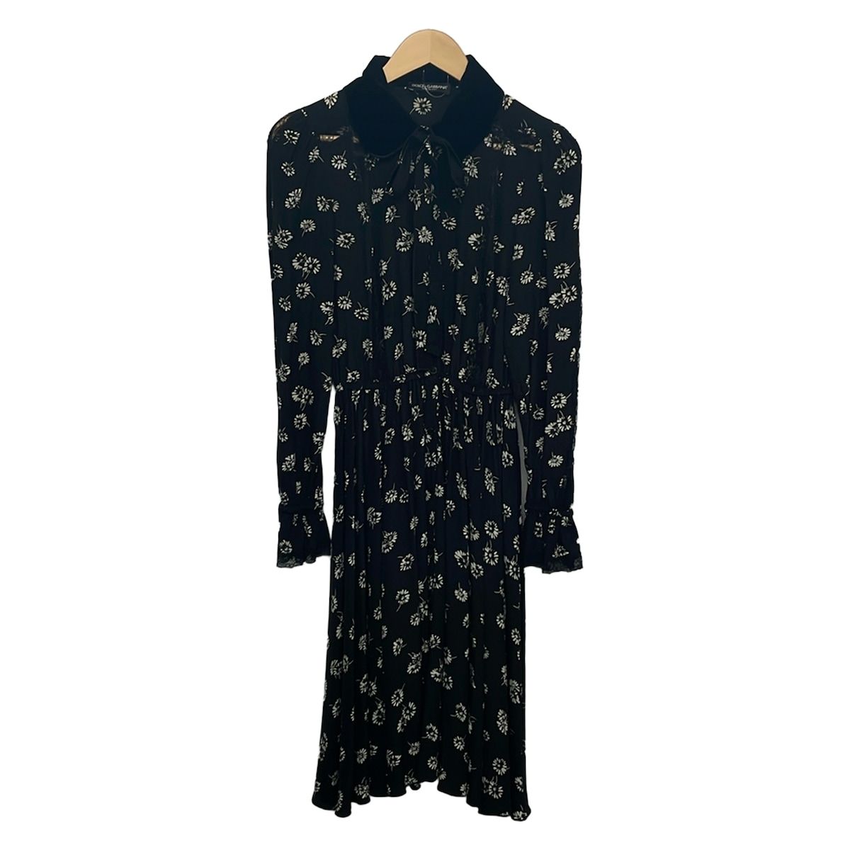 Dolce & Gabbana Dress 38 S Black Light Gray