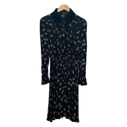Dolce & Gabbana Dress 38 S Black Light Gray
