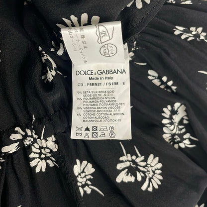 Dolce & Gabbana Dress 38 S Black Light Gray — view 4