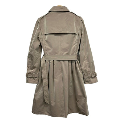 Dolce & Gabbana Coat 38 S Gray Beige Long Sleeve Spring Autumn — view 2