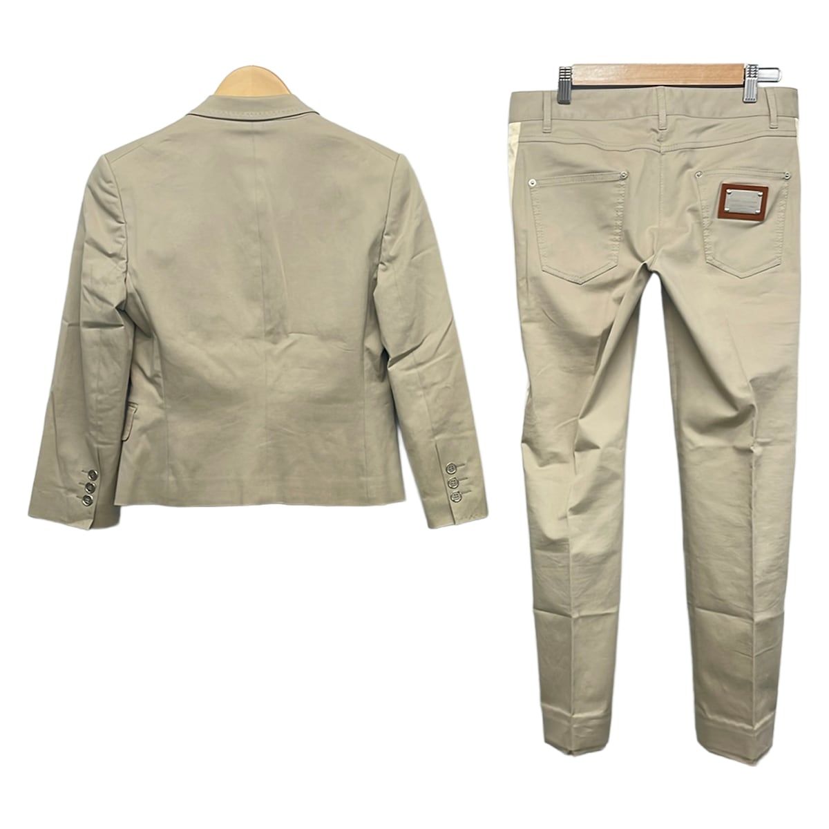Dolce & Gabbana Pants Suit Beige Shoulder — view 2