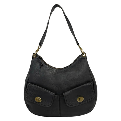 Miu Miu Shoulder Bag Dark Brown Leather