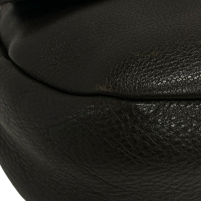 Miu Miu Shoulder Bag Dark Brown Leather — view 6